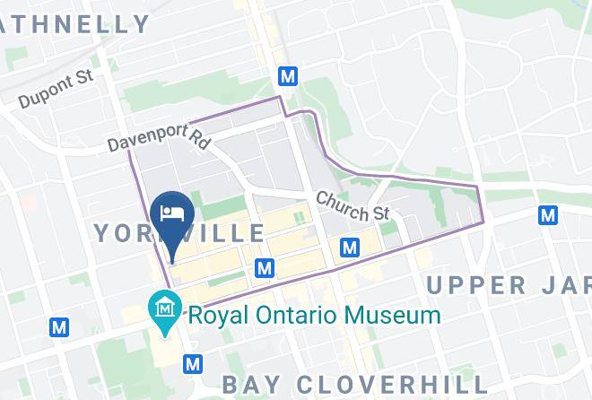 Toronto - Quickstay Luxury In Yorkville Maps