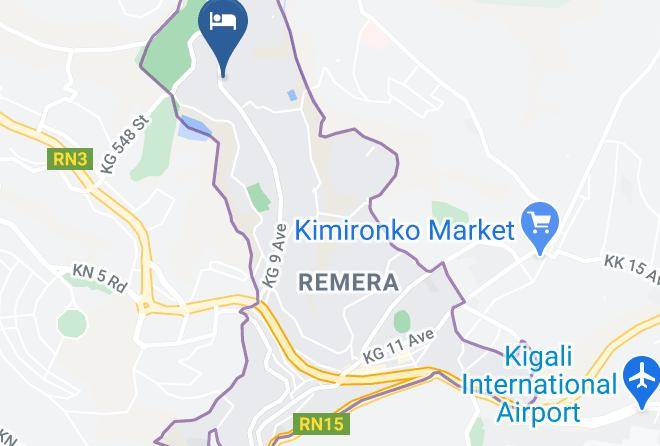 Kigali - Quiet Haven Hotel Maps