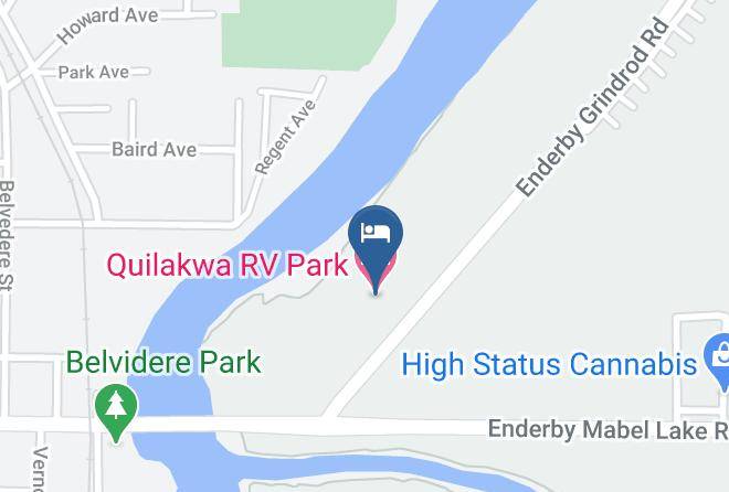 North Okanagan - Quilakwa Rv Park Maps