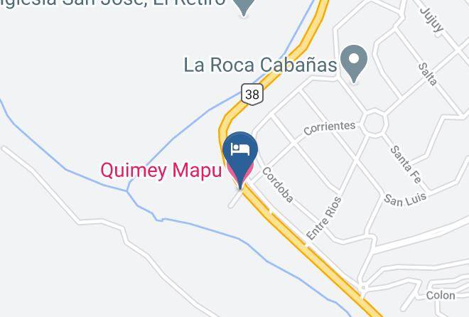 Punilla Department - Quimey Mapu Maps