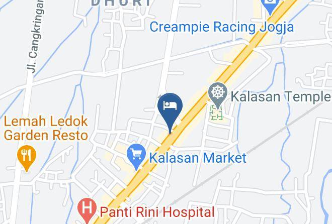 Sleman - Bueno Colombo Hotel Yogyakarta Maps