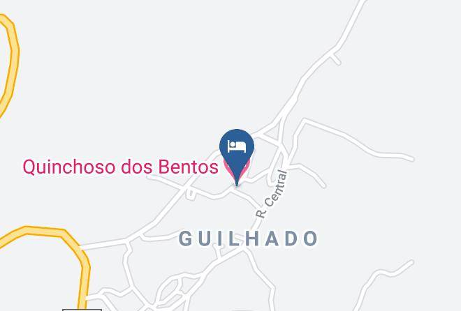 Vila Pouca De Aguiar - Quinchoso Dos Bentos Maps