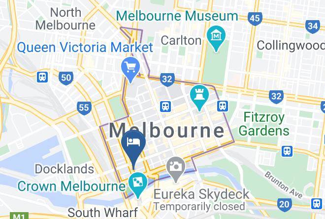 Melbourne - Quincy Hotel Melbourne Maps