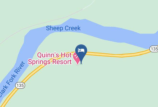 Sanders - Quinn's Hot Springs Resort Maps