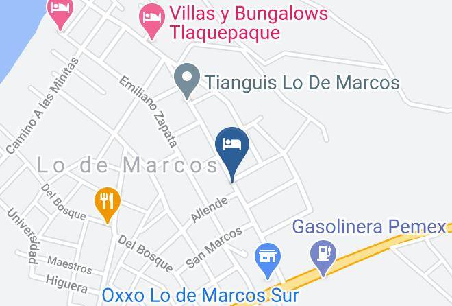Bahia De Banderas - Quinta Aremar Maps