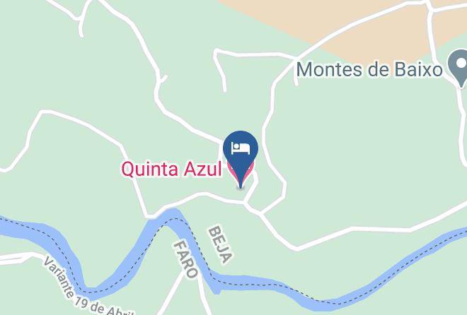 Odemira - Quinta Azul Maps