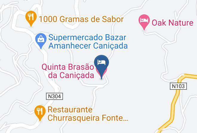 Vieira Do Minho - Quinta Brasao Da Canicada Maps