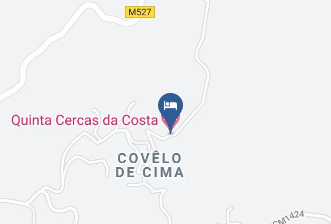Vieira Do Minho - Quinta Cercas Da Costa Maps