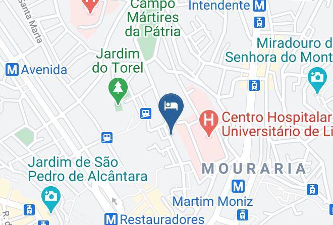 Lisbon - Quinta Colina Maps