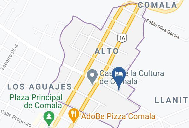 Comala - Quinta Comala Maps