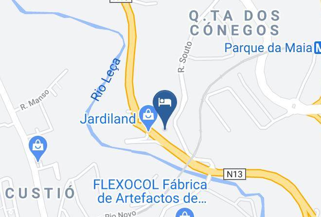 Maia - Quinta D'as Raparigas Maps