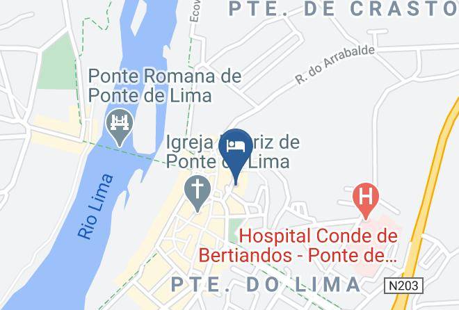 Ponte De Lima - Quinta Da Aldeia Maps
