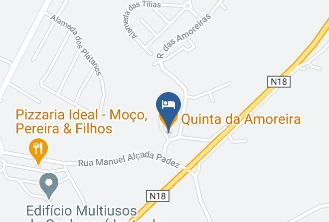 Covilha - Quinta Da Amoreira Maps