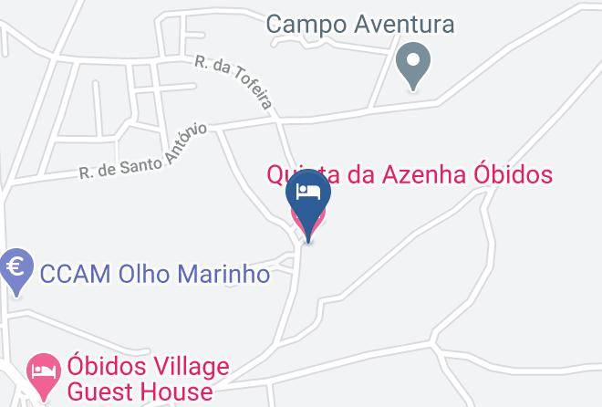 Obidos - Quinta Da Azenha Obidos Maps