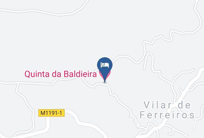Mondim De Basto - Quinta Da Baldieira Maps
