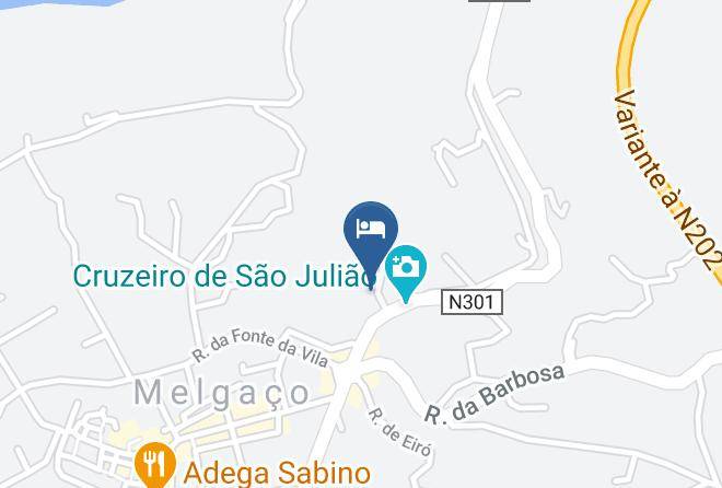 Melgaco - Quinta Da Calcada Maps