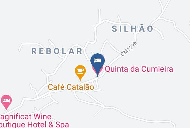 Santa Marta De Penaguiao - Quinta Da Cumieira Maps