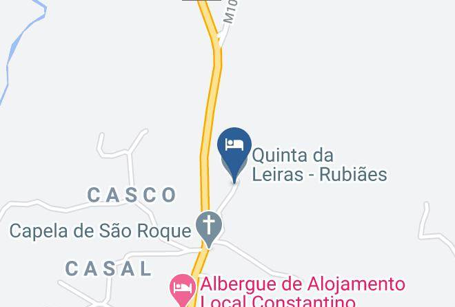 Paredes Dera - Quinta Da Leiras Rubiaes Maps