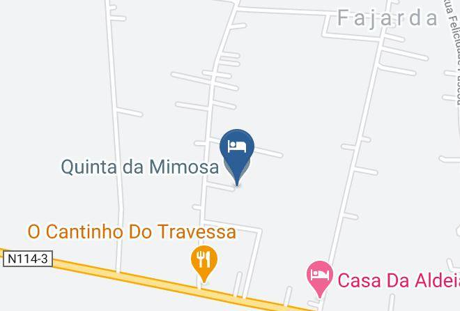 Coruche - Quinta Da Mimosa Maps