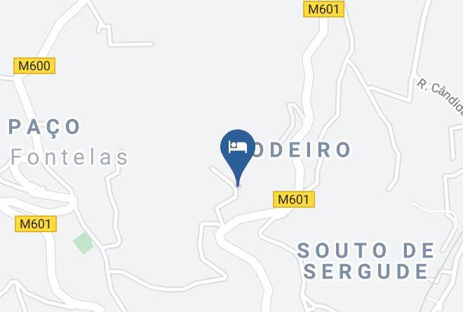 Peso Da Regua - Quinta Da Pecega Maps