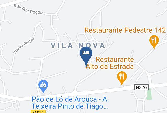 Arouca - Quinta Da Ribeirinha Maps