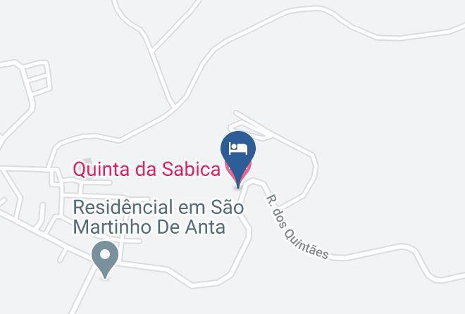 Sabrosa - Quinta Da Sabica Maps