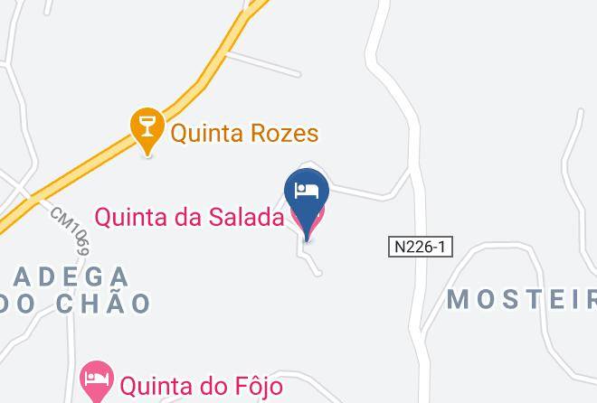 Lamego - Quinta Da Salada Maps
