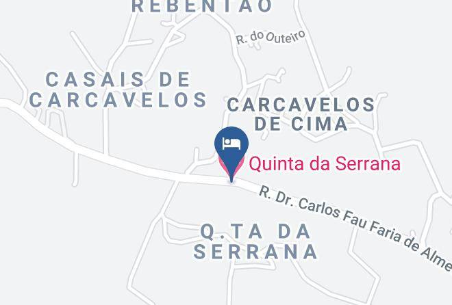 Ourem - Quinta Da Serrana Maps