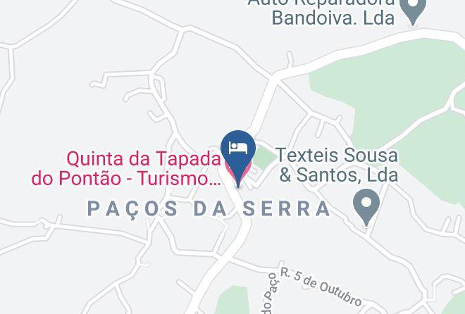 Gouveia - Quinta Da Tapada Do Pontao Turismo Em Espaco Rural Maps