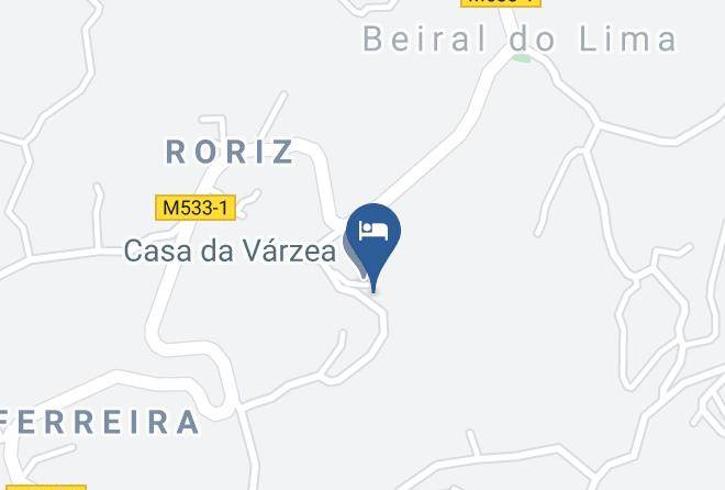 Ponte De Lima - Quinta Da Varzea De Beiral Maps
