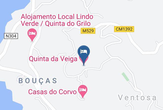 Vieira Do Minho - Quinta Da Veiga Maps