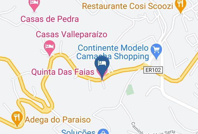 Santa Cruz - Quinta Das Faias Maps