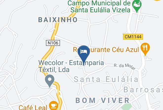 Vizela - Quinta Das Lavandeiras Caldas De Vizela Maps