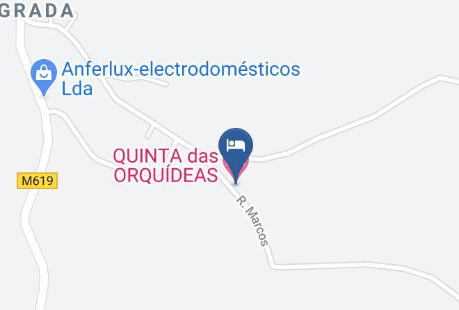 Anadia - Quinta Das Orquideas Maps
