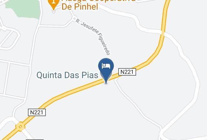 Pinhel - Quinta Das Pias Maps