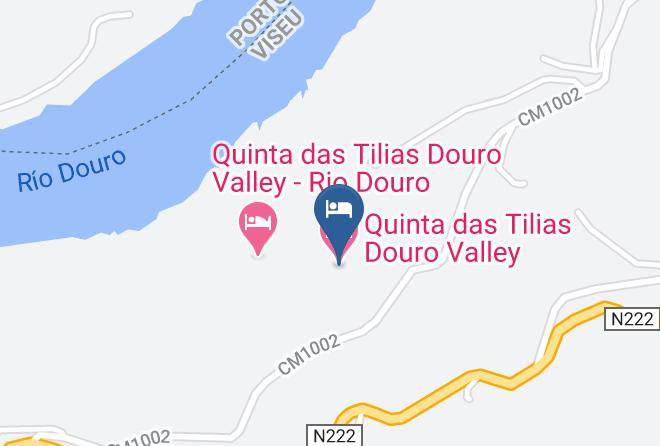 Cinfaes - Quinta Das Tilias Douro Valley Maps