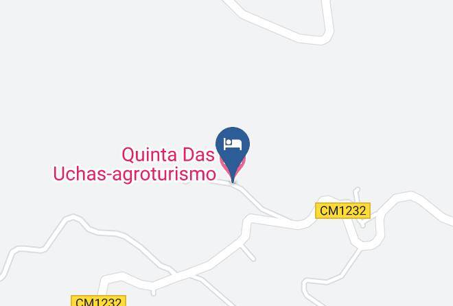 Sao Pedro Do Sul - Quinta Das Uchas Agroturismo Maps