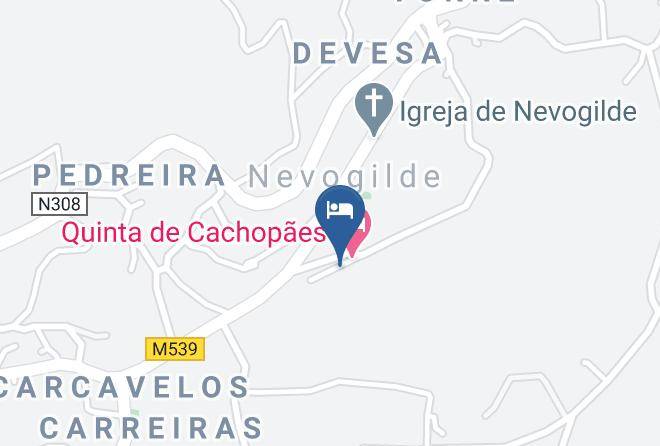 Vila Verde - Quinta De Cachopaes Maps