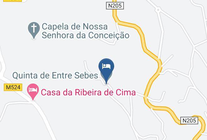 Cabeceiras De Basto - Quinta De Entre Sebes Maps