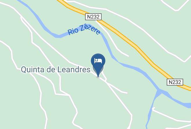 Manteigas - Quinta De Leandres Maps