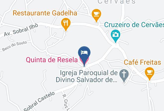 Quinta De Resela Map