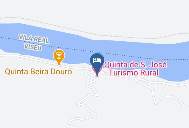 Sao Joao Da Pesqueira - Quinta De S Jose Turismo Rural Maps