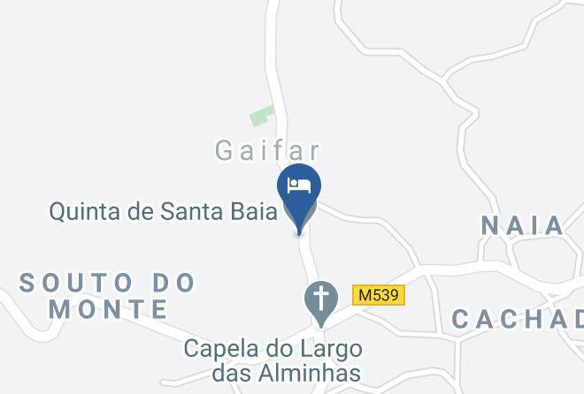 Ponte De Lima - Quinta De Santa Baia Maps