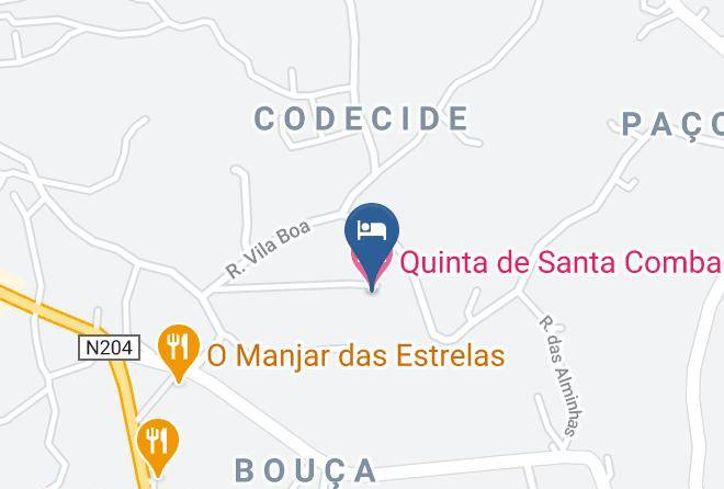 Barcelos - Quinta De Santa Comba Maps