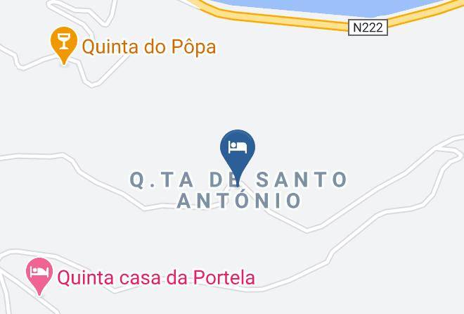 Tabuaco - Quinta De Santo Antonio Vila Real Maps