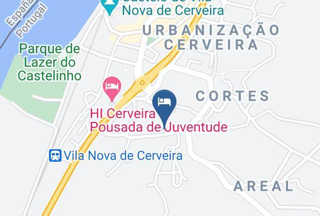 Vila Nova De Cerveira - Quinta De Sao Roque Turismo De Habitacao Maps