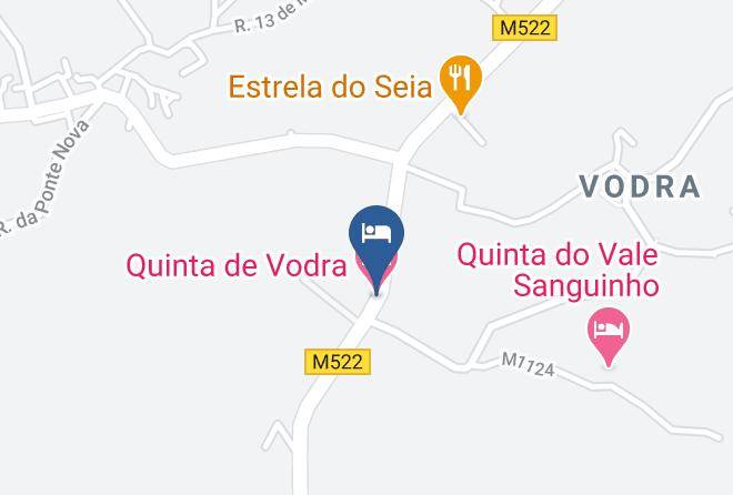 Seia - Quinta De Vodra Maps