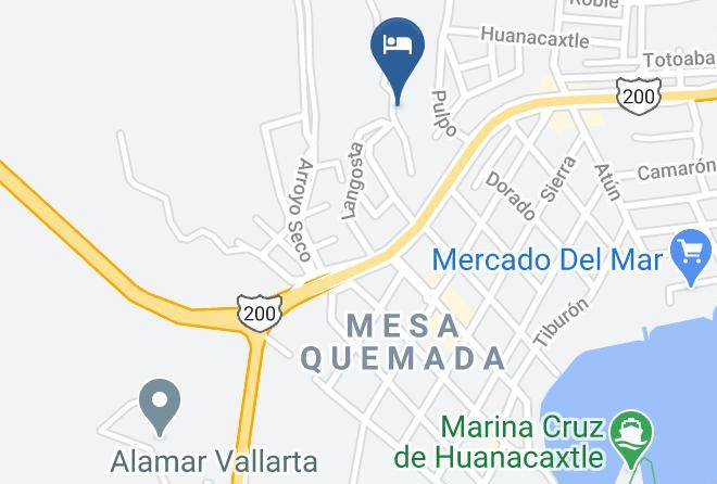 Bahia De Banderas - Quinta Del Encanto Maps