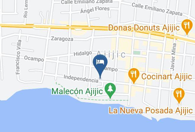Chapala - Quinta Del Sol B&b Maps