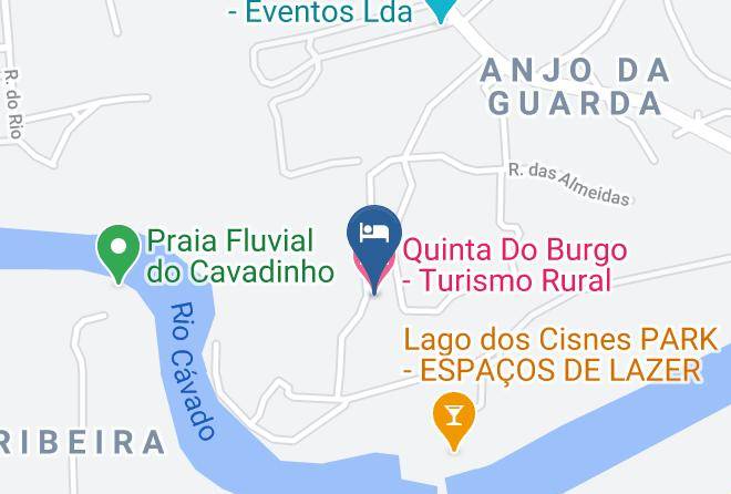 Amares - Quinta Do Burgo Turismo Rural Maps